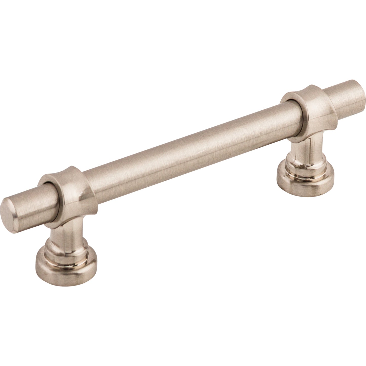 TOP KNOBS M1288 Bit 3 3/4" Center to Center Bar Pull - Brushed Satin Nickel