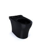 TOTO CT446CEFNT40#51 Aquia Iv Elongated Universal Height Skirted Toilet Bowl - Ebony