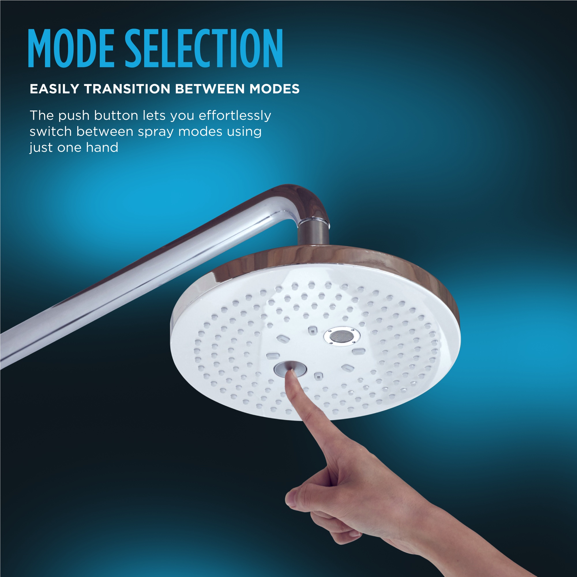 TOTO TBW02004U4#CP G Series 1.75 Gpm Multifunction 8.5 Inch Square Showerhead With Comfort Wave And Warm Spa - Polished Chrome