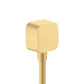 AXOR 36731251 ShowerSolutions Wall Outlet SoftCube with Check Valves - Brushed Gold Optic