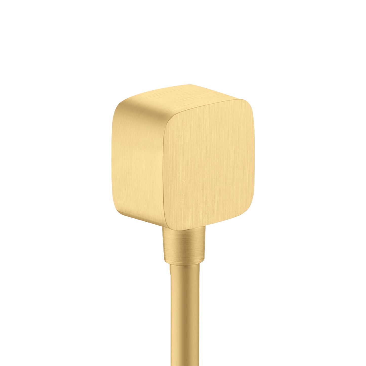 AXOR 36731251 ShowerSolutions Wall Outlet SoftCube with Check Valves - Brushed Gold Optic