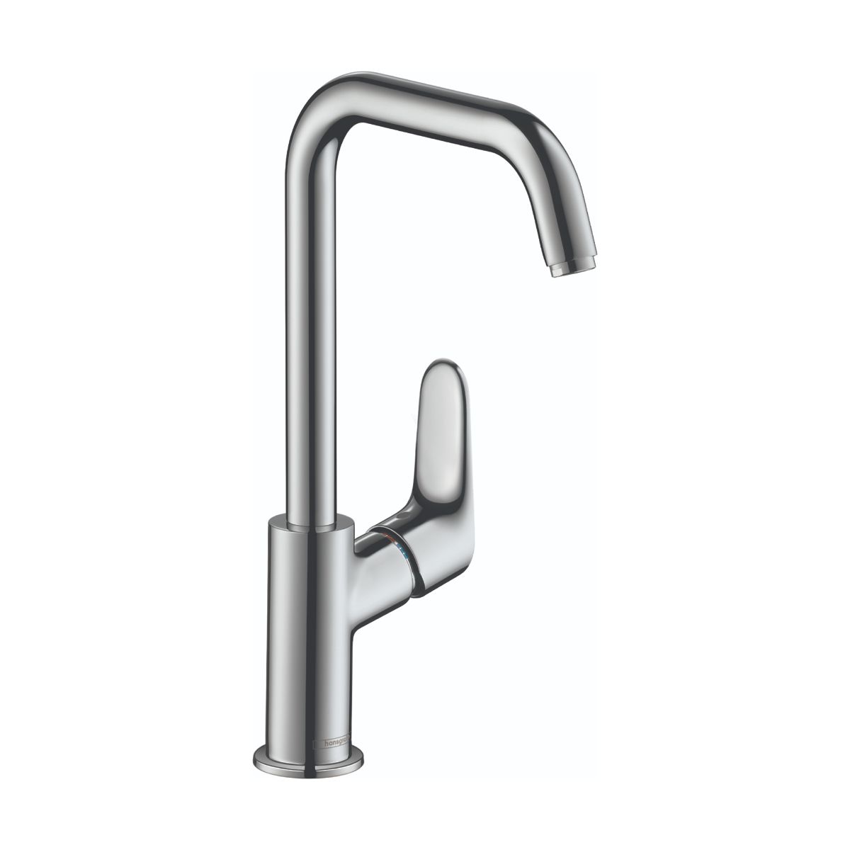 HANSGROHE 31609001 Focus Single-Hole Faucet 240 with Swivel Spout and Pop-Up Drain, 1.2 GPM - Chrome