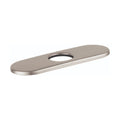 HANSGROHE 14018821 C Accessories Base Plate for Traditional Single-Hole Faucets, 6" - Brushed Nickel