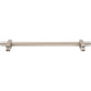 JEFFREY ALEXANDER 598-18SN Larkin Knurled Center 18" Center-to-Center Appliance Pull - Satin Nickel