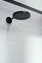 AXOR 48481671 ONE Showerhead 280 2-Jet with Showerarm Trim, 2.5 GPM - Matte Black