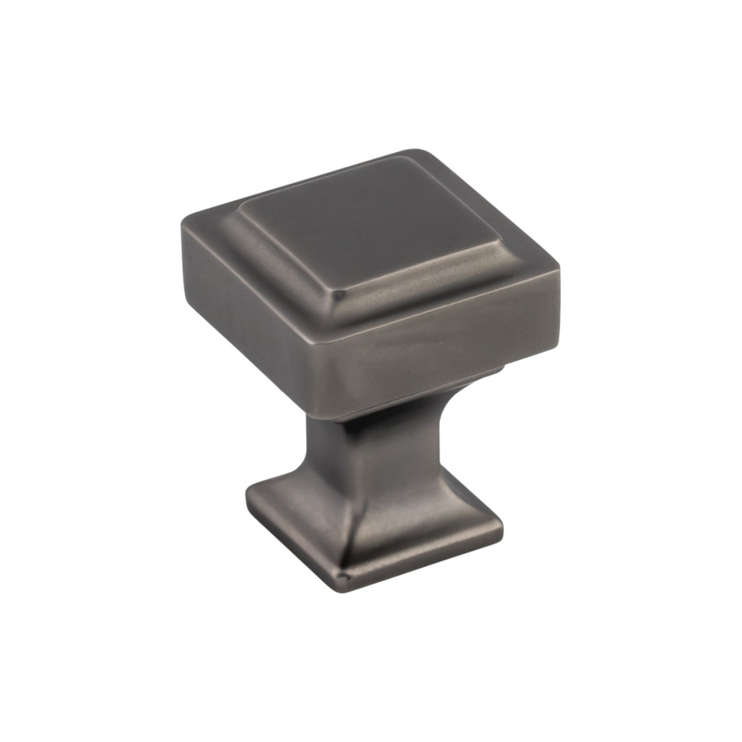 TOP KNOBS TK700AG Ascendra 1" Length Square Knob - Ash Gray