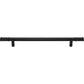 TOP KNOBS TK3238BLK Burnham 12" Center to Center Bar Pull - Flat Black