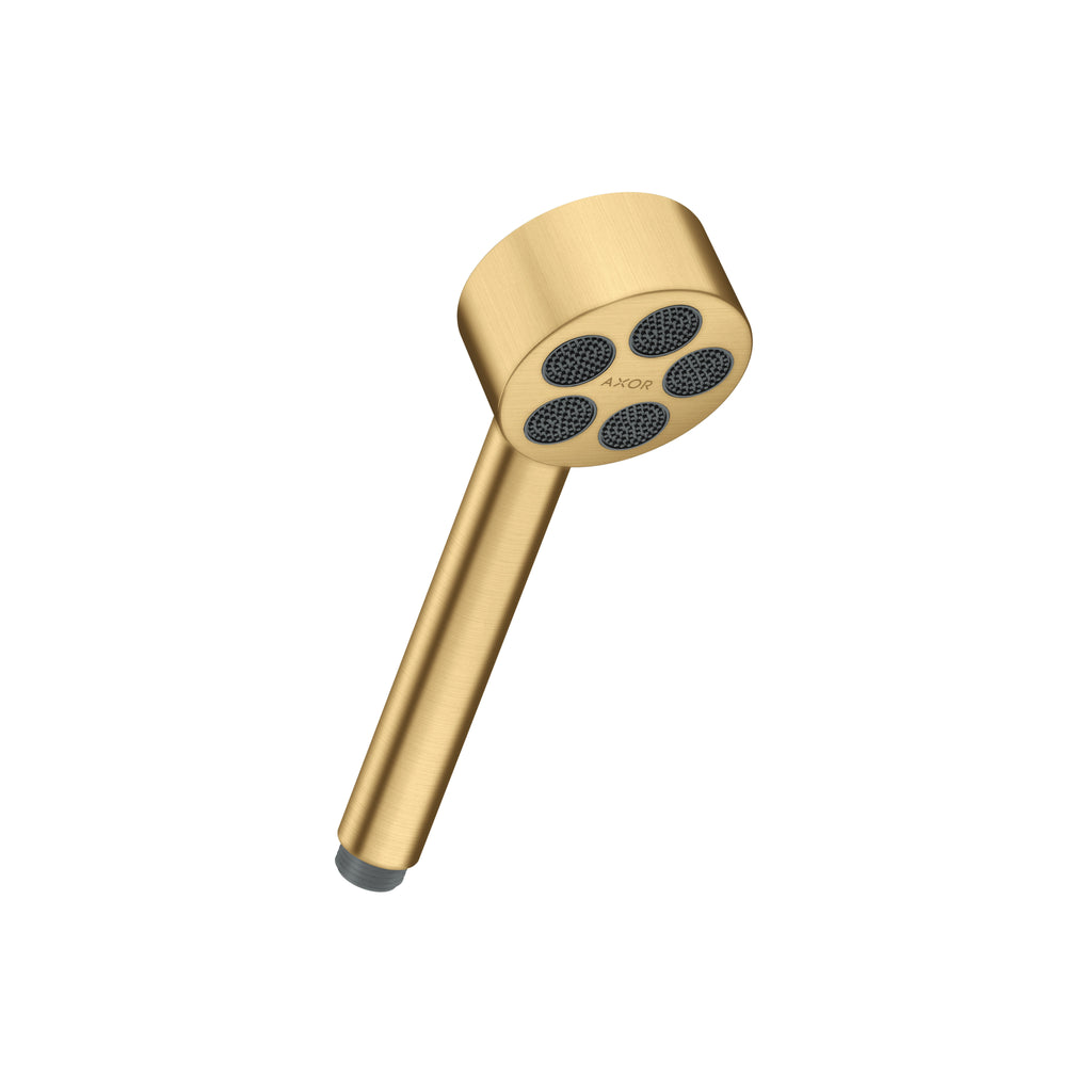AXOR 48653251 ONE Handshower 1-Jet, 2.5 GPM - Brushed Gold Optic