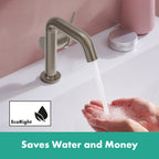 HANSGROHE 73321821 Tecturis S Single-Hole Fine 110, 1.2 GPM - Brushed Nickel