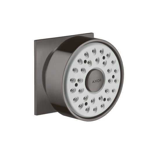 AXOR Starck Bodyspray Square in Brushed Black Chrome