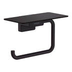 HANSGROHE 41772670 AddStoris Toilet Paper Holder with Shelf - Matte Black