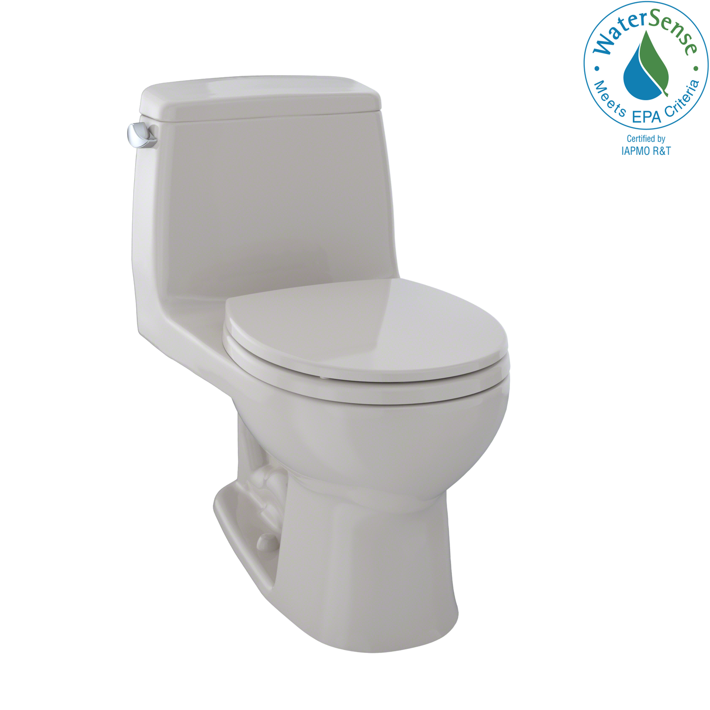 TOTO MS853113E#12 Eco Ultramax One-Piece Round Bowl 1.28 Gpf Toilet - Sedona Beige