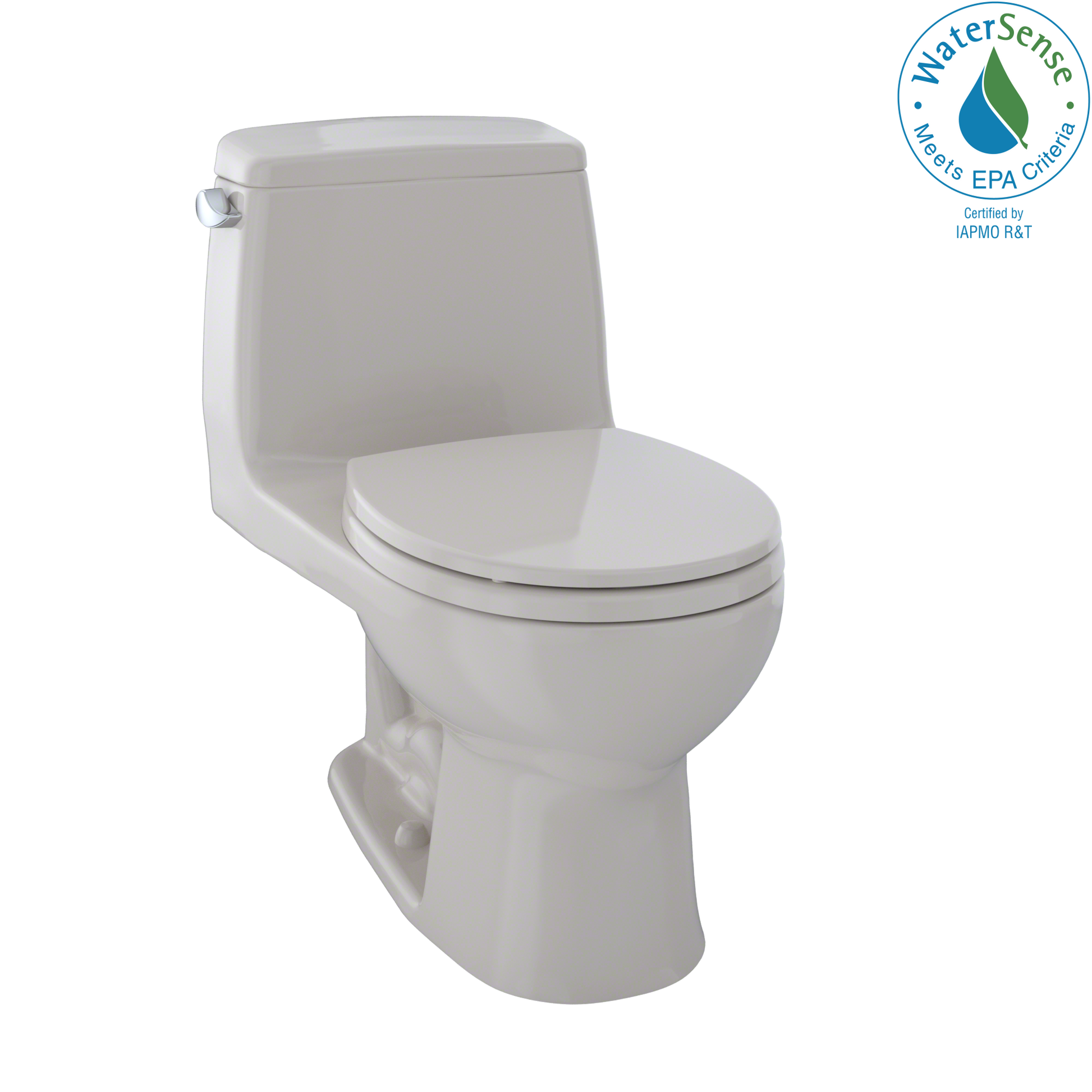 TOTO MS853113E#12 Eco Ultramax One-Piece Round Bowl 1.28 Gpf Toilet - Sedona Beige