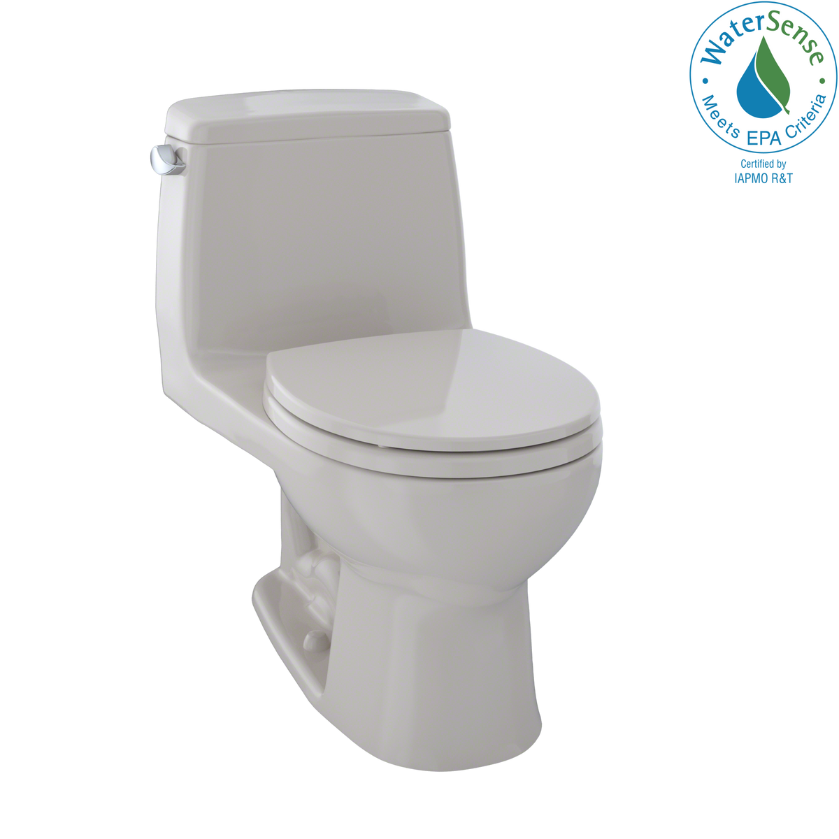 TOTO MS853113E#12 Eco Ultramax One-Piece Round Bowl 1.28 Gpf Toilet - Sedona Beige