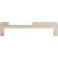 TOP KNOBS TK259BSN Modern Metro Notch Pull B 5" Center to Center Bar Pull - Brushed Satin Nickel