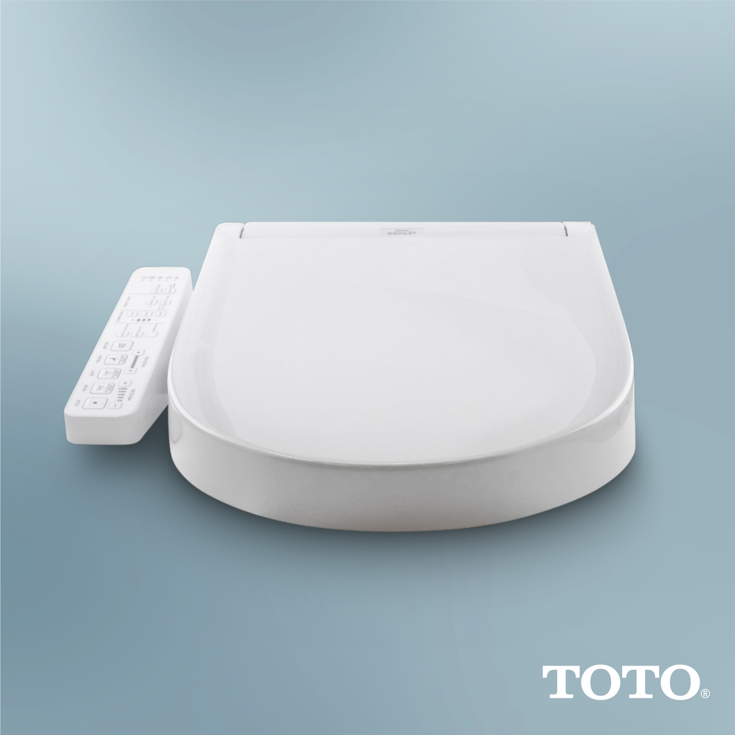 TOTO SW3074#01 Washlet C2 Electronic Bidet Toilet Seat With Premist And Ewater+ Wand Cleaning - Cotton White