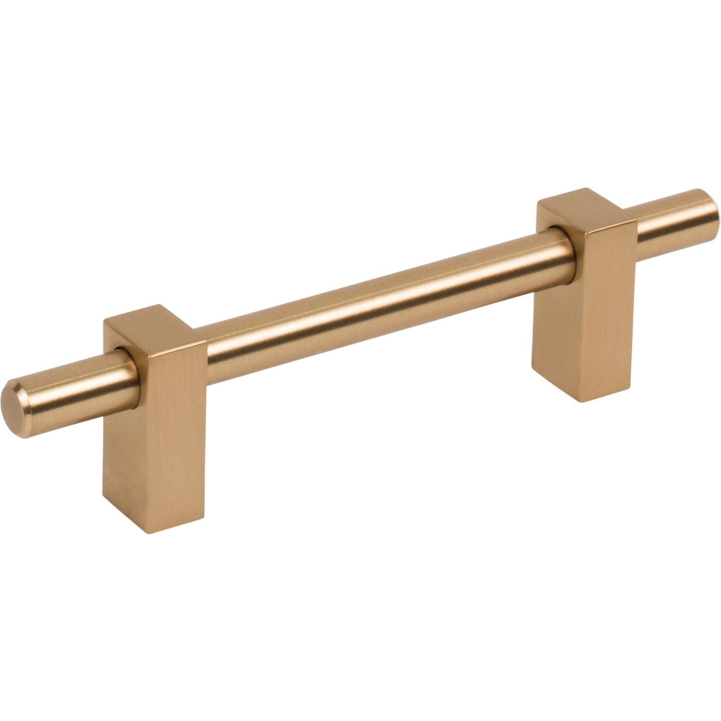 JEFFREY ALEXANDER 478-96SBZ Larkin 1 96 mm Center-to-Center Bar Pull - Satin Bronze