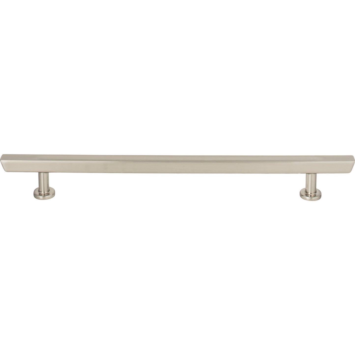 ATLAS 417-BRN Tiki Hut 7 9/16" Center to Center Bar Pull , Brushed Nickel