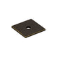 TOP KNOBS TK94GBZ Square Knob Backplate - German Bronze