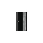 HANSGROHE 56082670 XtraStoris Rock Wall Niche with Tileable Door 12"x 6"x 4" - Matte Black