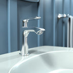 HANSGROHE 31088001 Metris Single-Hole Faucet 100 with Pop-Up Drain, 1.2 GPM - Chrome