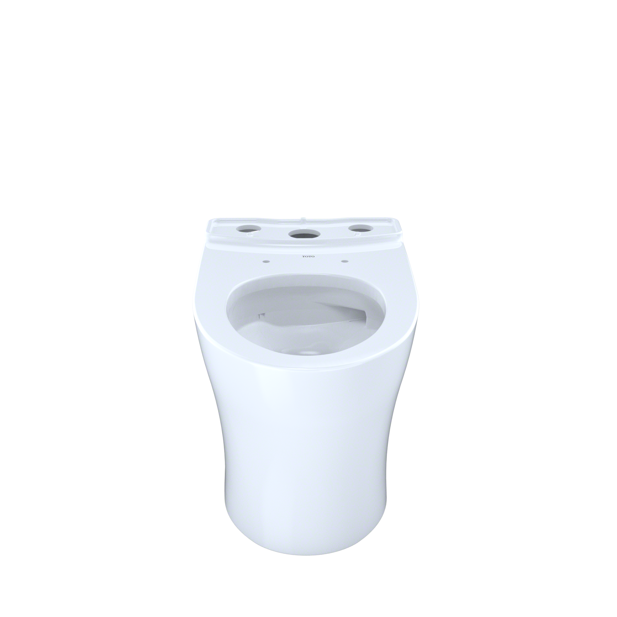 TOTO CT446CEGN#01 Aquia Iv Elongated Skirted Toilet Bowl With Cefiontect - Cotton White
