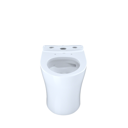 TOTO CT446CEGN#01 Aquia Iv Elongated Skirted Toilet Bowl With Cefiontect - Cotton White