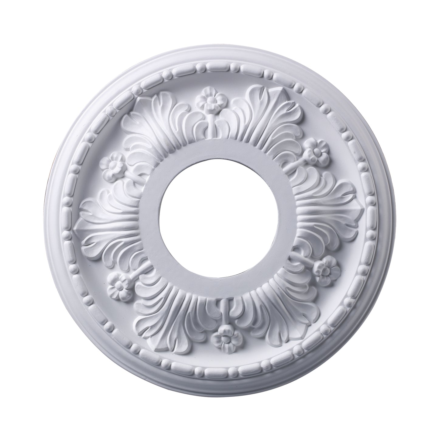 ELK SHOWROOM M1000WH Acanthus 11'' Wide Medallion - White