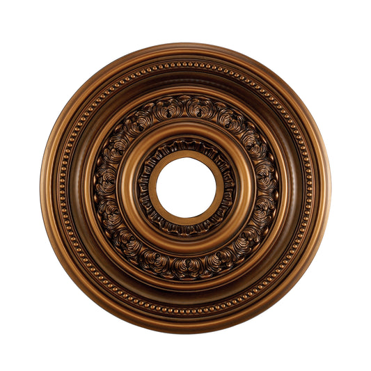 ELK SHOWROOM M1002AB English Study 18'' Wide Medallion - Antique Bronze