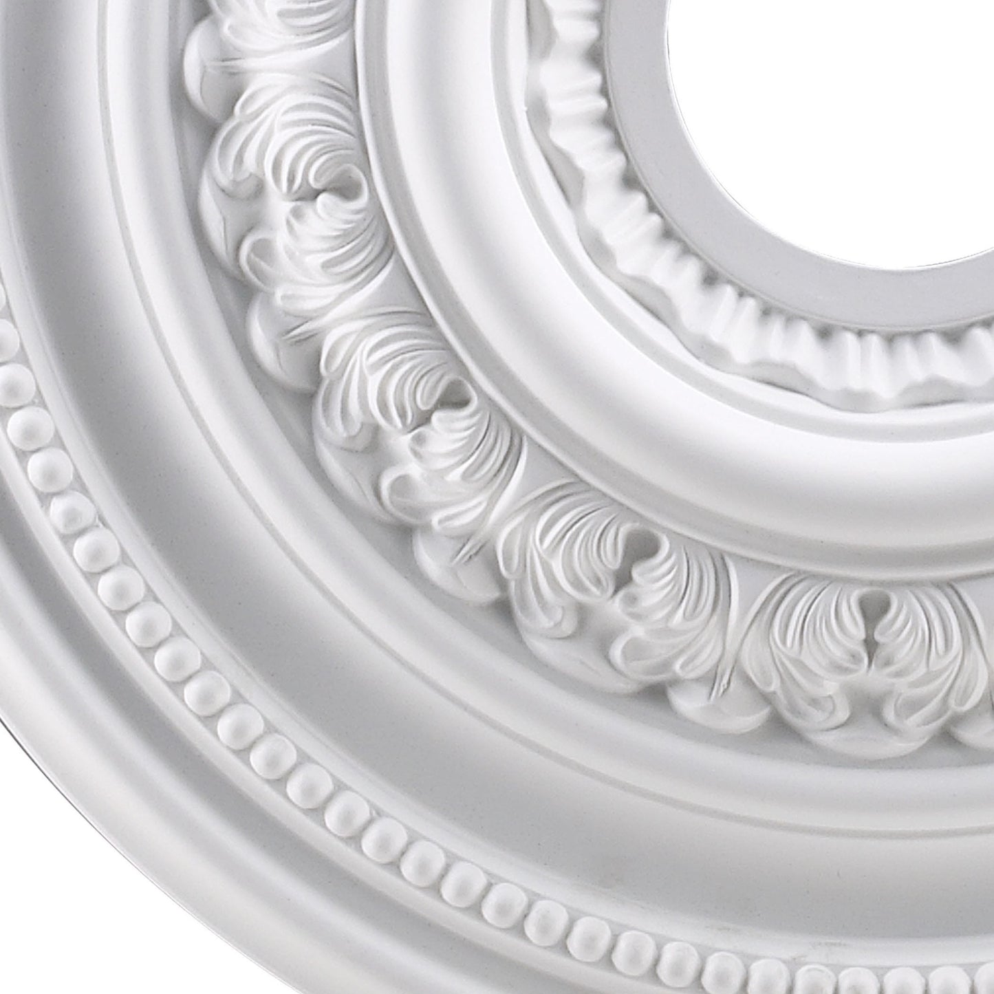 ELK SHOWROOM M1002WH English Study 18'' Wide Medallion - White