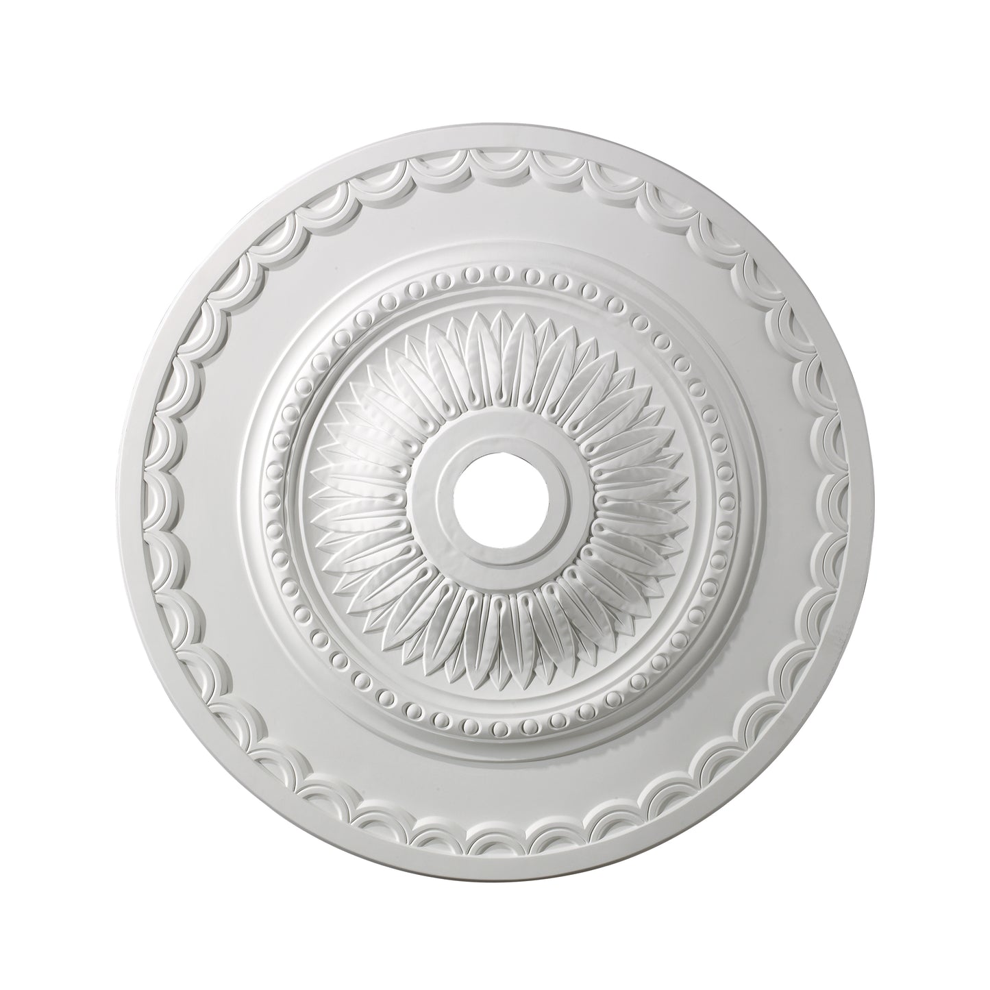 ELK SHOWROOM M1008WH Brookdale 30'' Wide Medallion - White