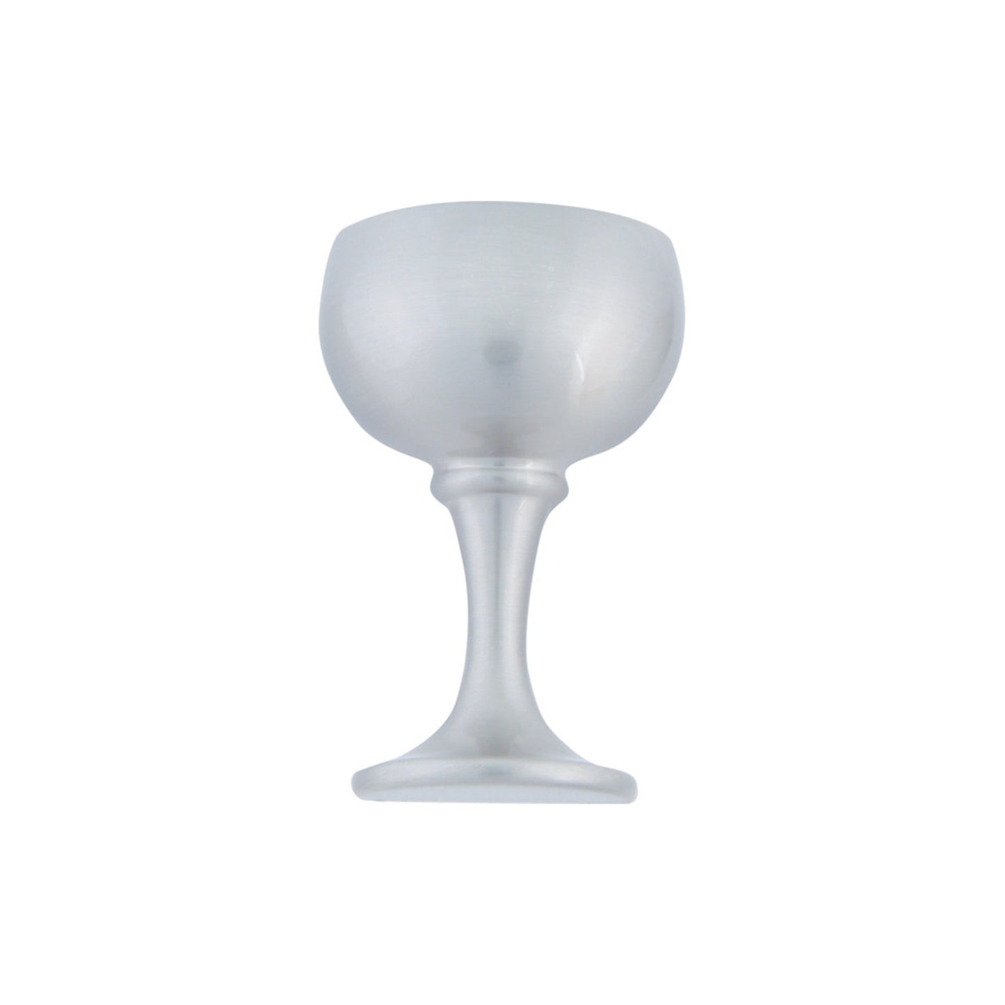 ATLAS 4010-BRN Wine Glass 2" Length Novelty Knob , Brushed Nickel