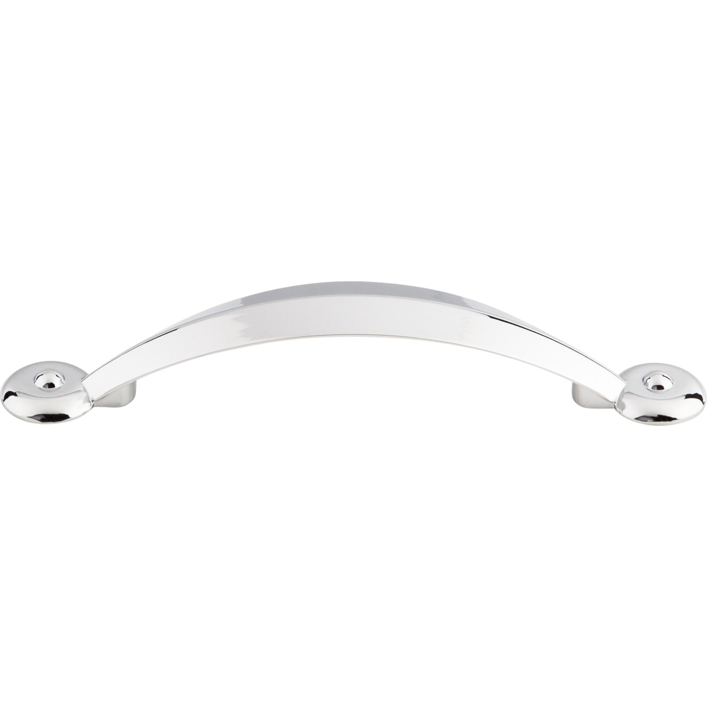 TOP KNOBS M1904 Angle 3 3/4" Center to Center Bar Pull - Polished Chrome