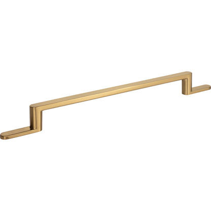 ATLAS A505-WB Alaire 8 13/16" Center to Center Bar Pull - Warm Brass