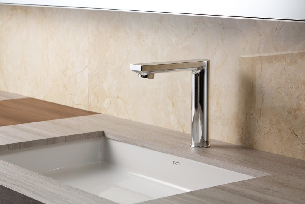 TOTO TEL1B3-D20ET#CP Libella M Ecopower 0.35 Gpm Electronic Touchless Sensor Bathroom Faucet With Thermostatic Mixing Valve - Polished Chrome