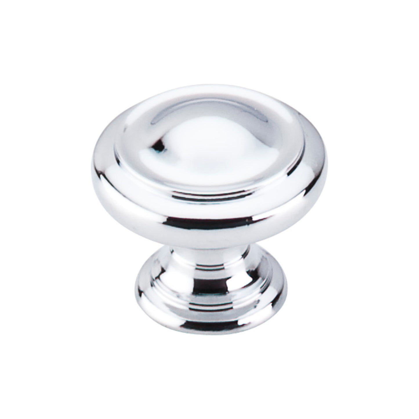 TOP KNOBS M1118 Dome 1 1/8" Diameter Round Knob - Polished Chrome