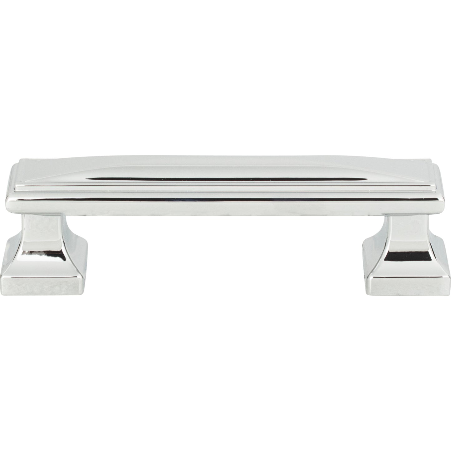 ATLAS 372-CH Wadsworth 3 3/4" Center to Center Bar Pull , Polished Chrome