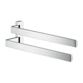 AXOR 42821000 Universal SoftSquare Dual Towel Bar - Chrome