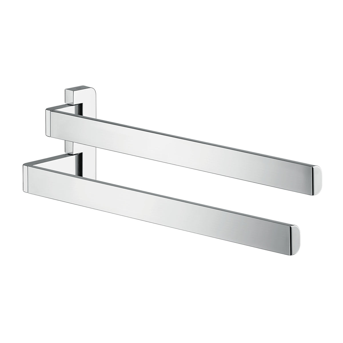 AXOR 42821000 Universal SoftSquare Dual Towel Bar - Chrome