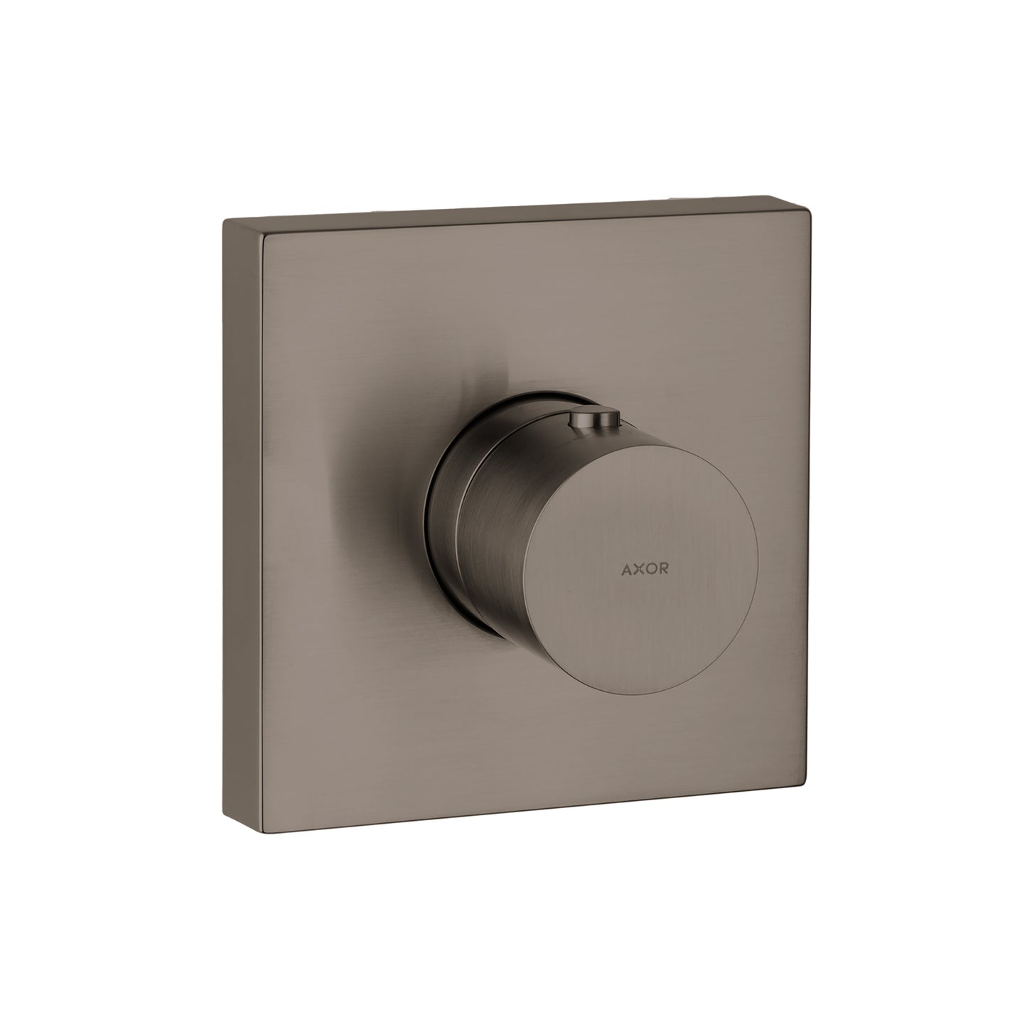 AXOR 10755341 ShowerSolutions Thermostatic Trim 5" x 5" - Brushed Black Chrome