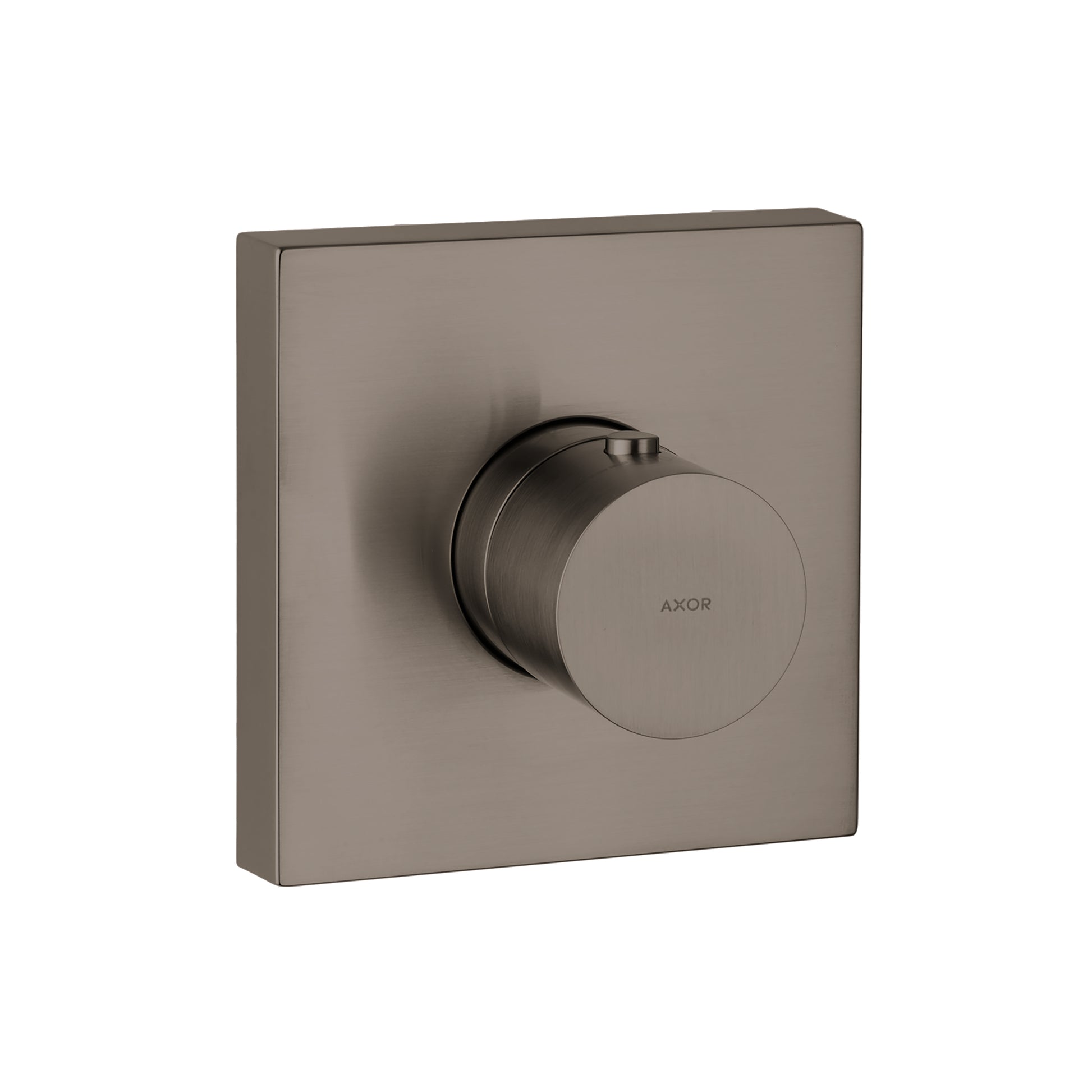 AXOR 10755341 ShowerSolutions Thermostatic Trim 5" x 5" - Brushed Black Chrome