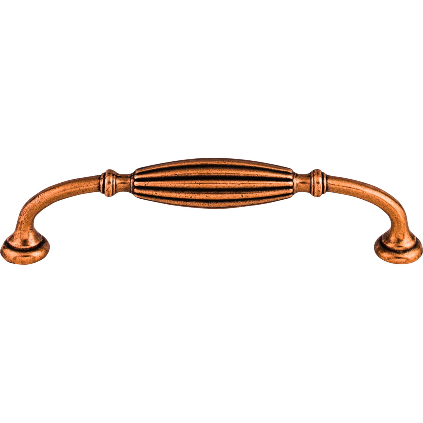 TOP KNOBS M229 Tuscany 5 1/16" Center to Center Bar Pull - Old English Copper