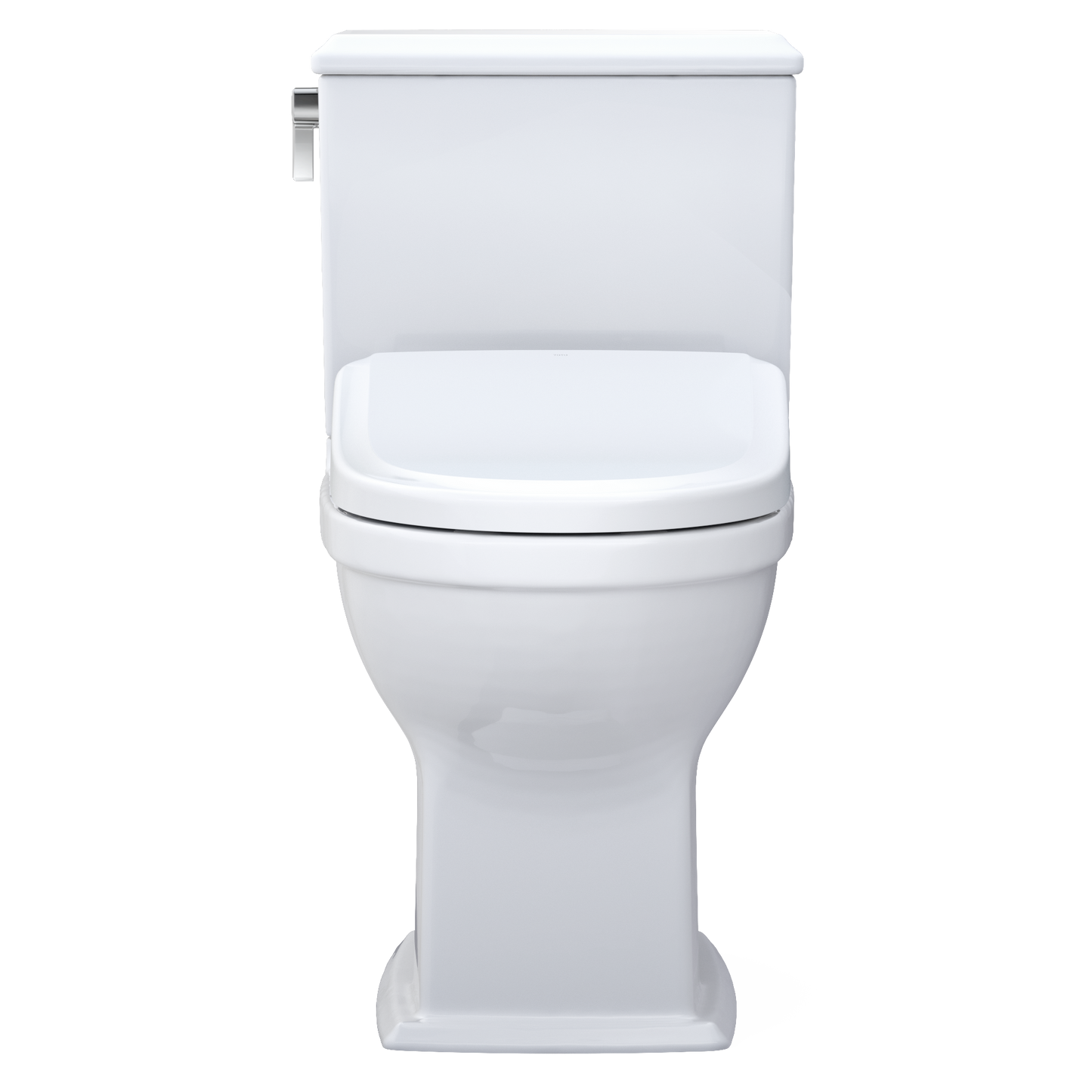 TOTO MW4944734CEMFG#01 WASHLET+ Connelly Two-Piece Elongated Dual Flush 1.28 and 0.9 GPF Toilet and Classic WASHLET S7A Classic Bidet Seat , Cotton White