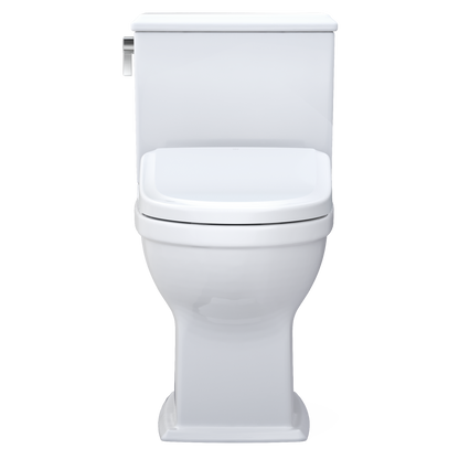 TOTO MW4944734CEMFG#01 Washlet+ Connelly Two-Piece Elongated Dual Flush 1.28 And 0.9 Gpf Toilet And Classic Washlet S7A Classic Bidet Seat - Cotton White