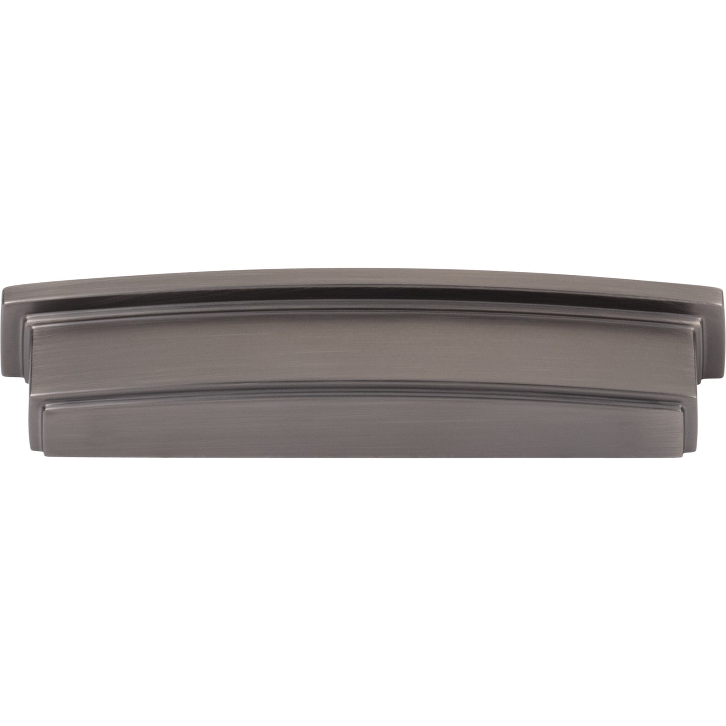 JEFFREY ALEXANDER 141-128BNBDL Renzo 128 mm Center-to-Center Cup/Bin Pull - Brushed Pewter