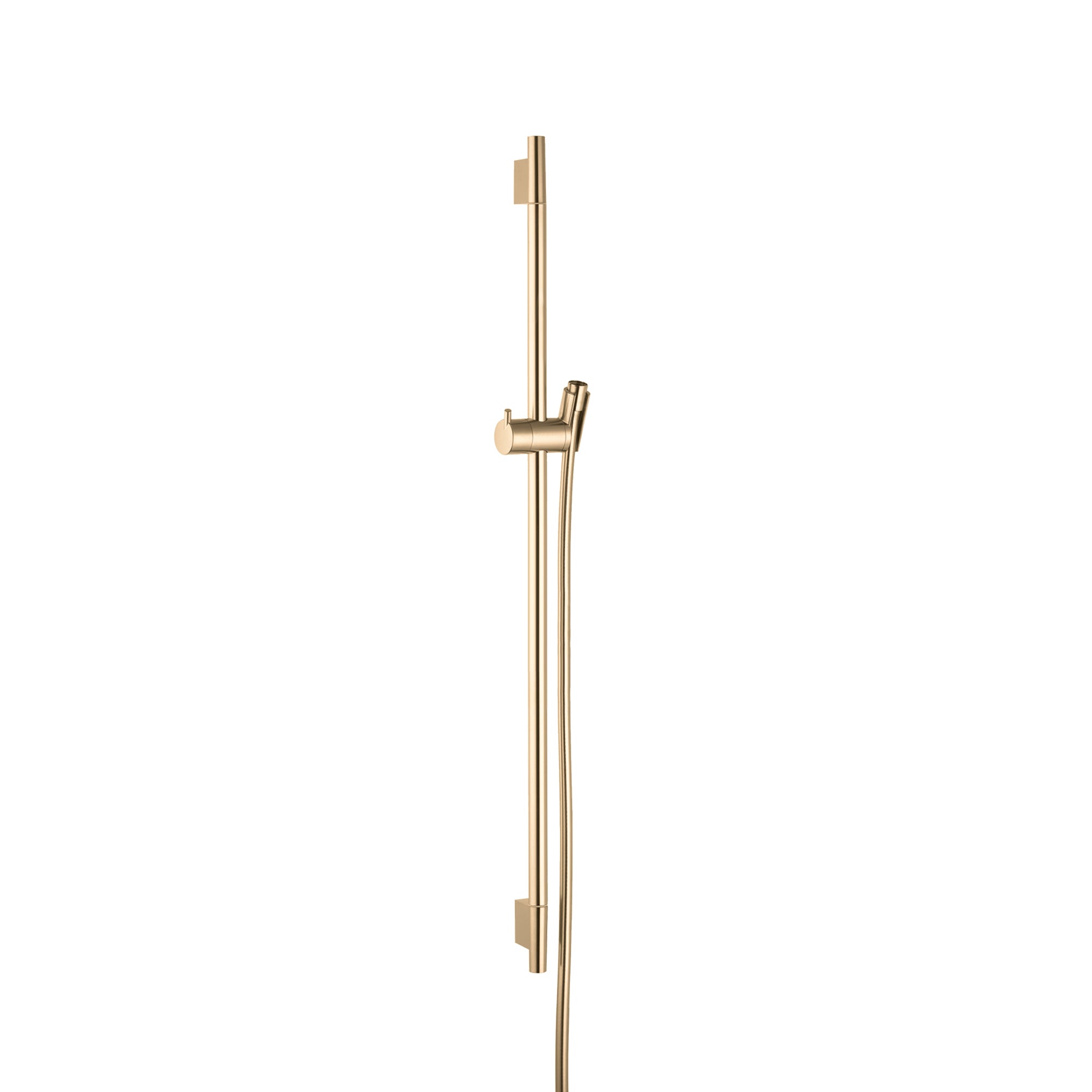 HANSGROHE 28632250 Unica Wallbar S, 24" - Brushed Gold Optic