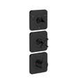 AXOR 36704671 Citterio E Thermostatic Module Trim 15" x 5" for 3 Functions - Matte Black