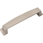 JEFFREY ALEXANDER 141-128SN Renzo 128 mm Center-to-Center Cup/Bin Pull - Satin Nickel