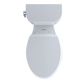 TOTO CST244EF#12 Entrada Two-Piece Elongated 1.28 GPF Universal Height Toilet , Sedona Beige