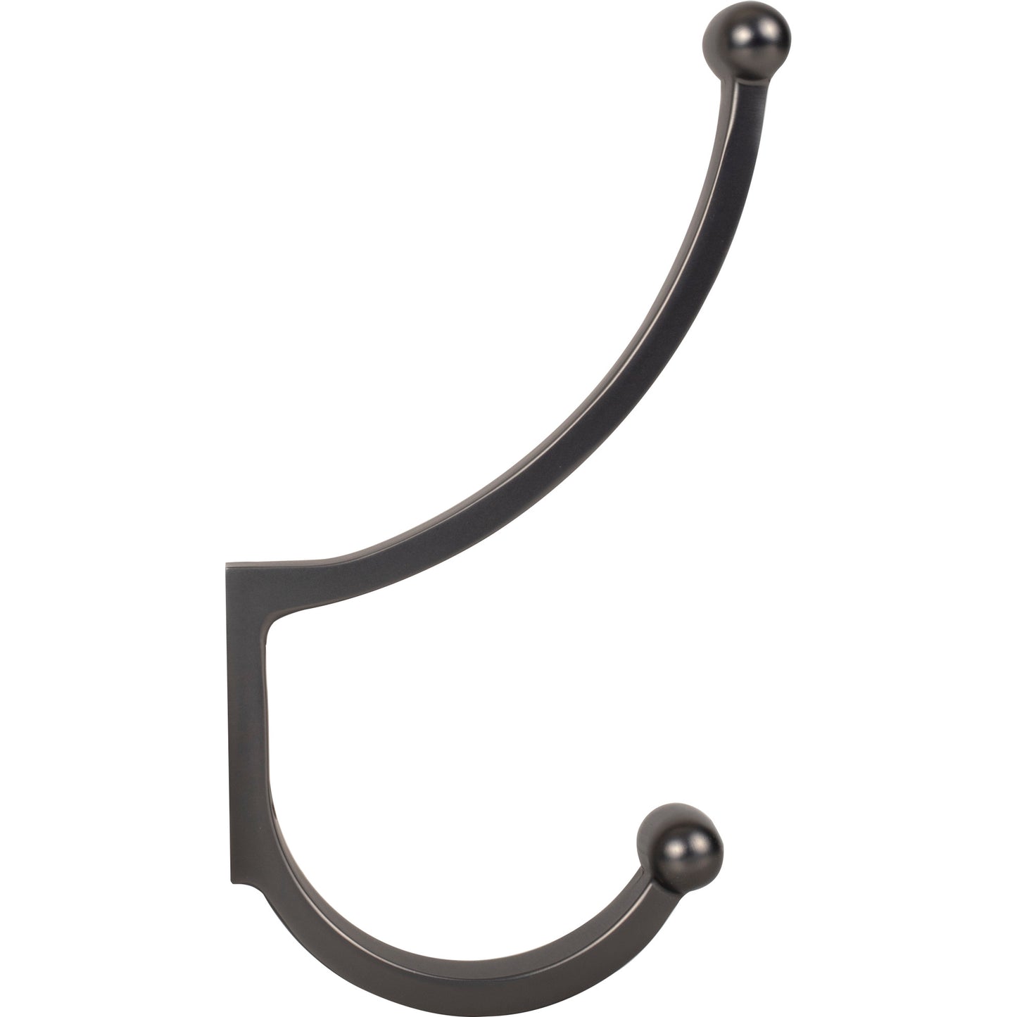 TOP KNOBS TK1066AG Hillmont 6 1/8" Wall Hooks - Ash Gray